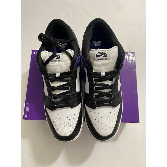 New Mens Size 14 Purple Nike SB Dunk Low Pro Skateboarding Shoes BQ6817 500 main image 6